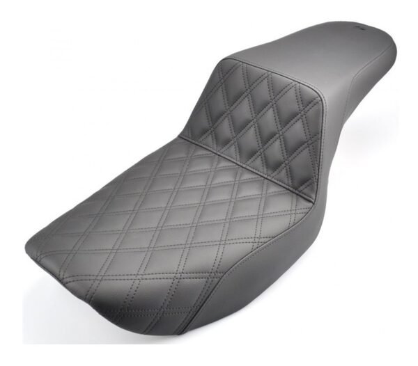 Saddlemen Step-Up LS Lattice Stitch Seat For Harley