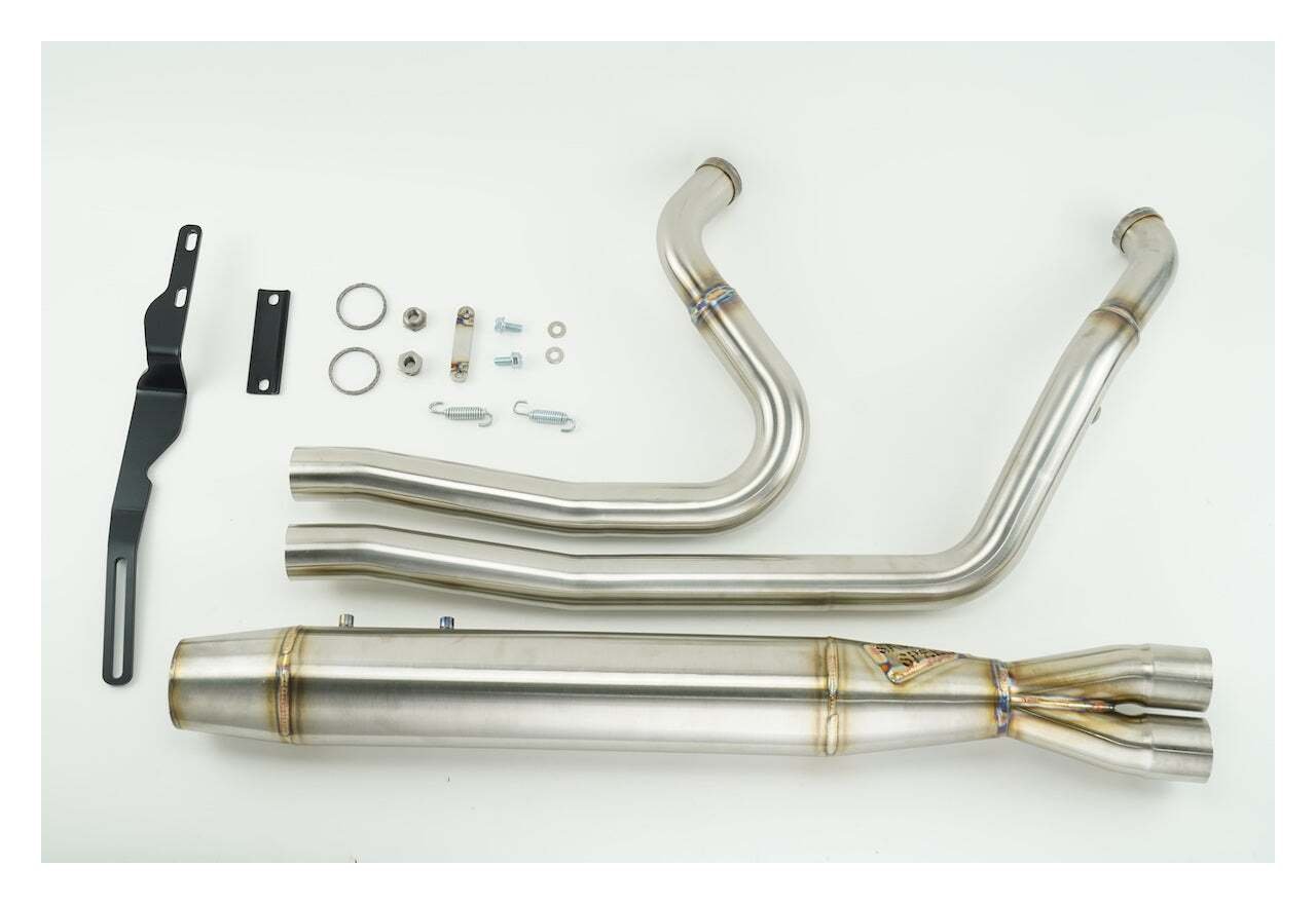 Sawicki Speed Shop Intimidator 2-Into-1 Full-Length Exhaust For Harley Touring - Image 3