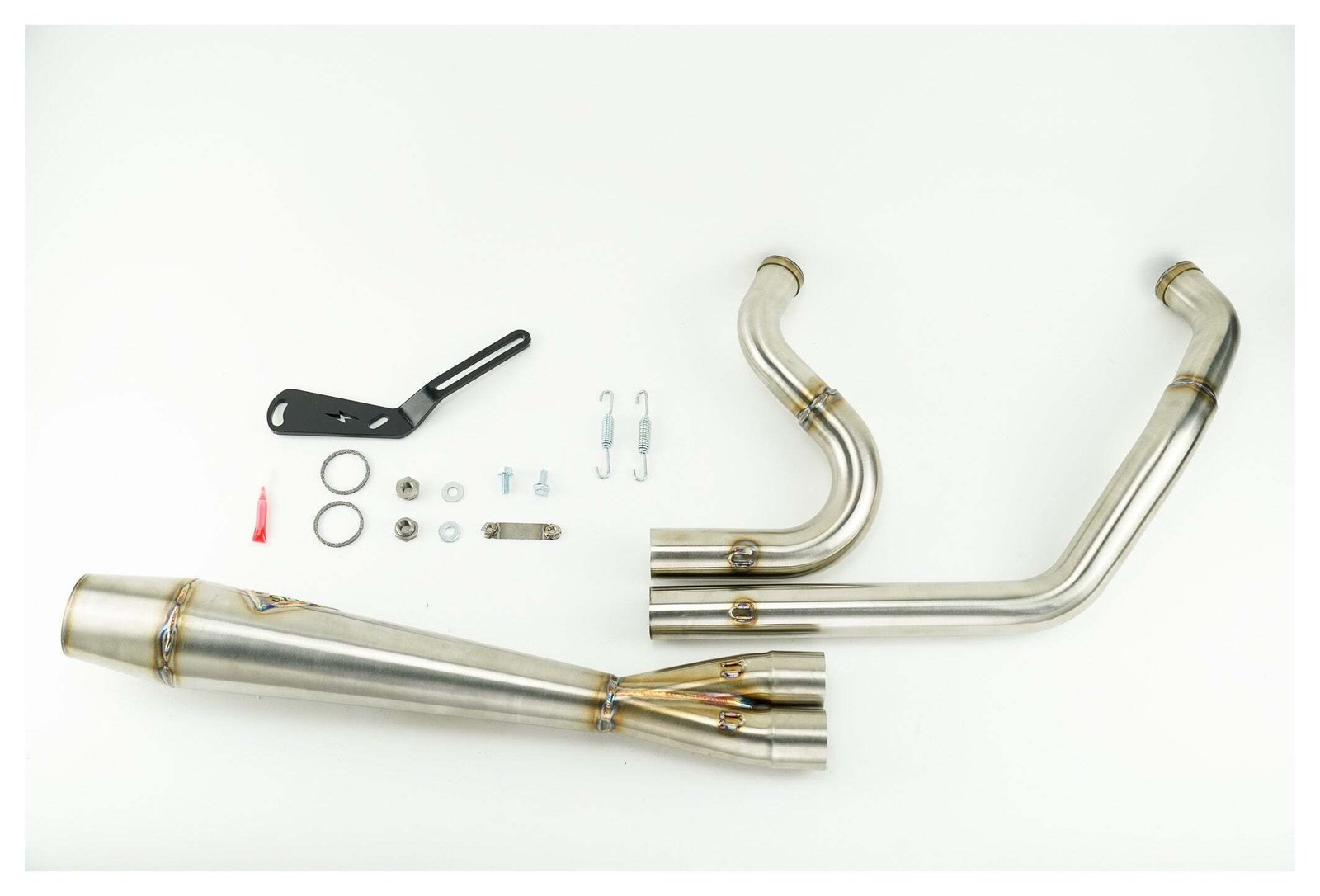 Sawicki Speed Shop Intimidator 2-Into-1 Mid-Length Exhaust For Harley - Image 4
