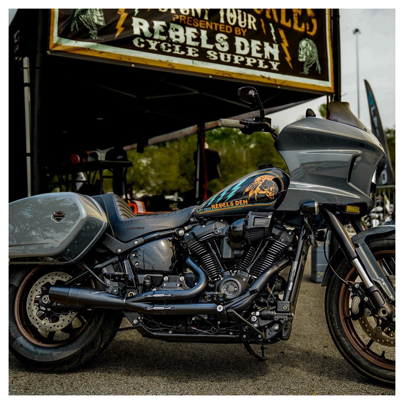 Sawicki Speed Shop Intimidator 2-Into-1 Shorty Exhaust For Harley - Image 5