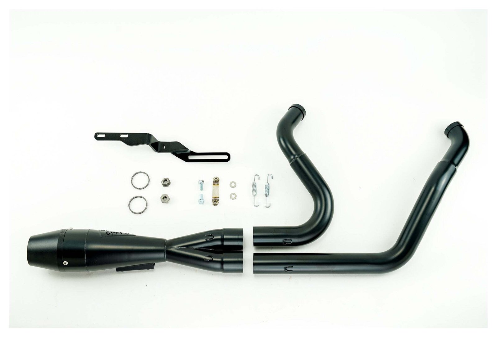 Sawicki Speed Shop Intimidator 2-Into-1 Shorty Exhaust For Harley - Image 4