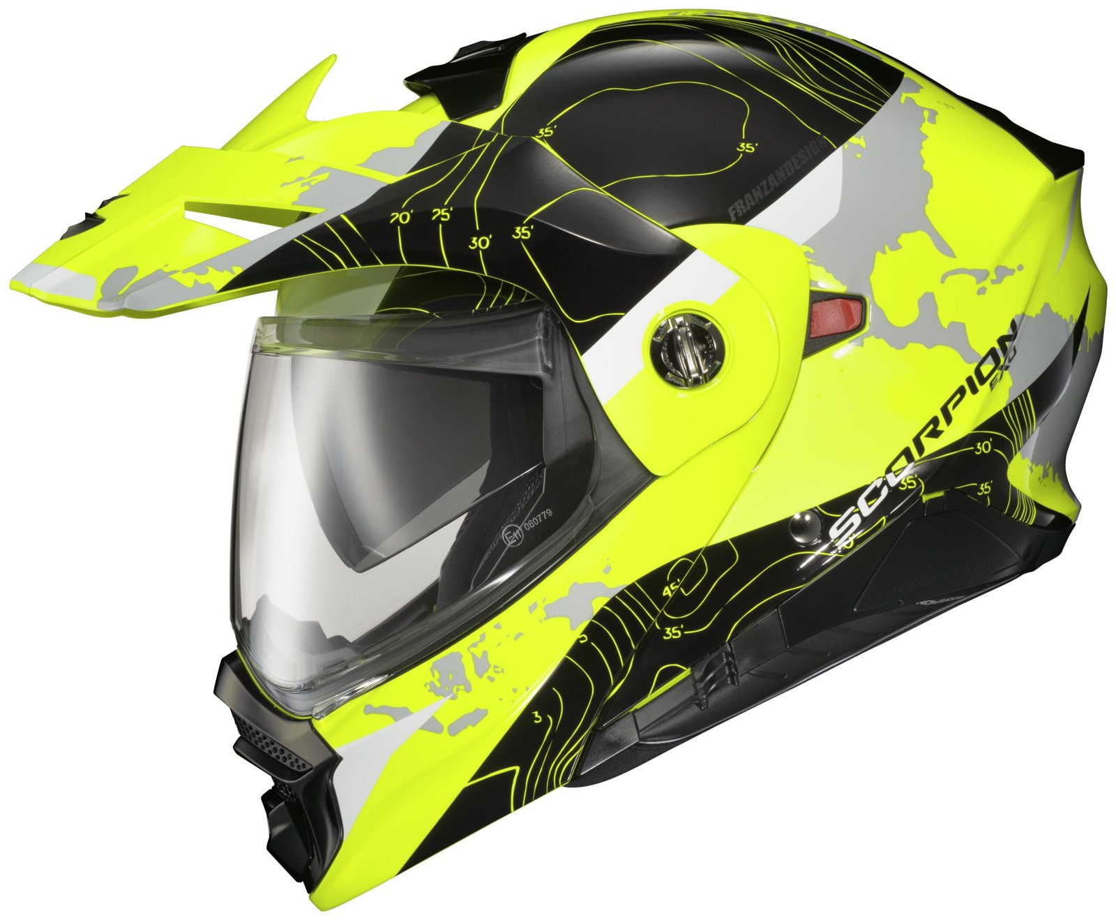 Scorpion EXO-AT960 Topographic Helmet - Image 7