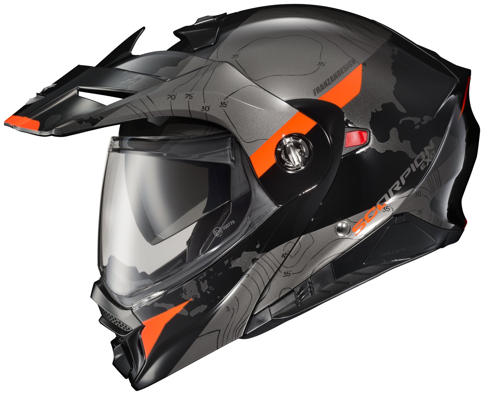 Scorpion EXO-AT960 Topographic Helmet - Image 6