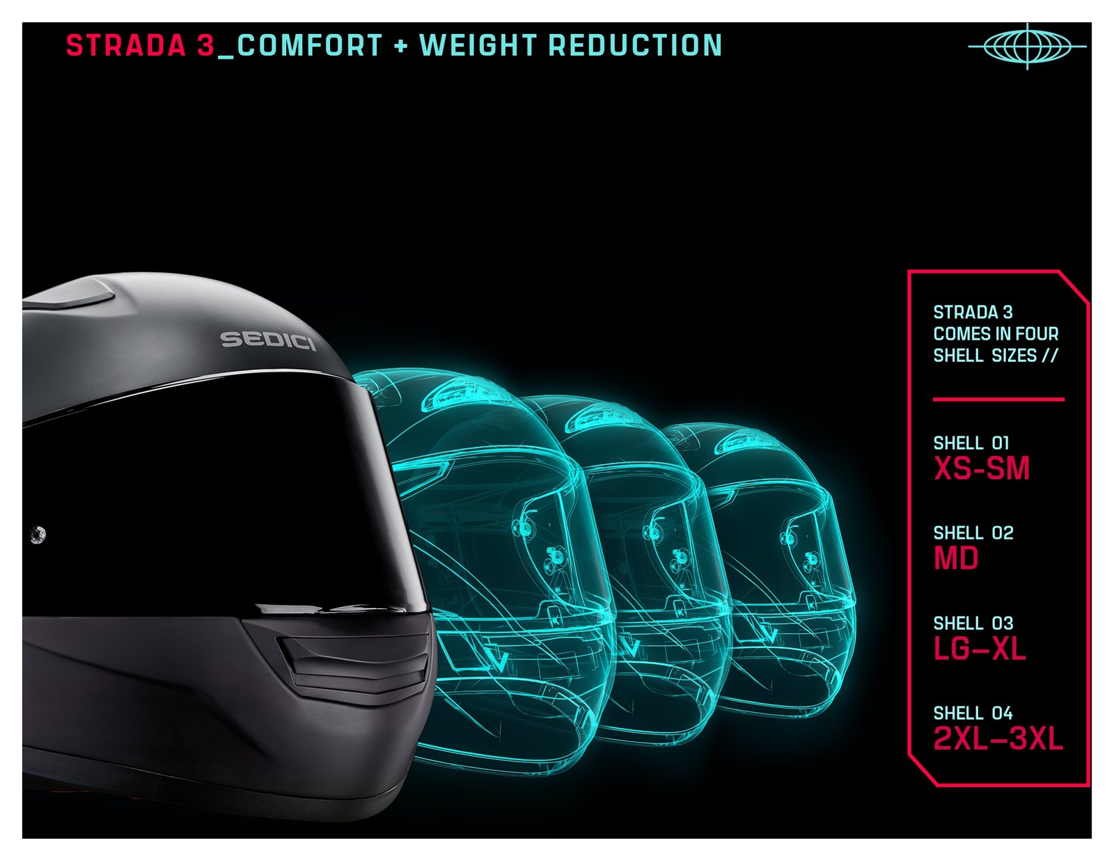 SEDICI Strada 3 Helmet - Image 3
