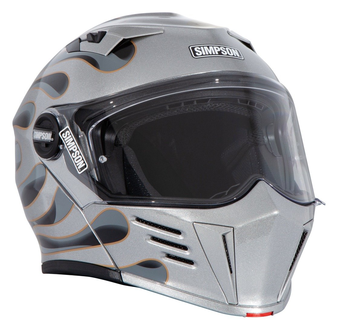 Simpson Mod Bandit Wildfire Helmet - Image 8