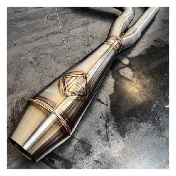 SP Concepts Big Bore Pro Flo 2-Into-1 Exhaust For Harley