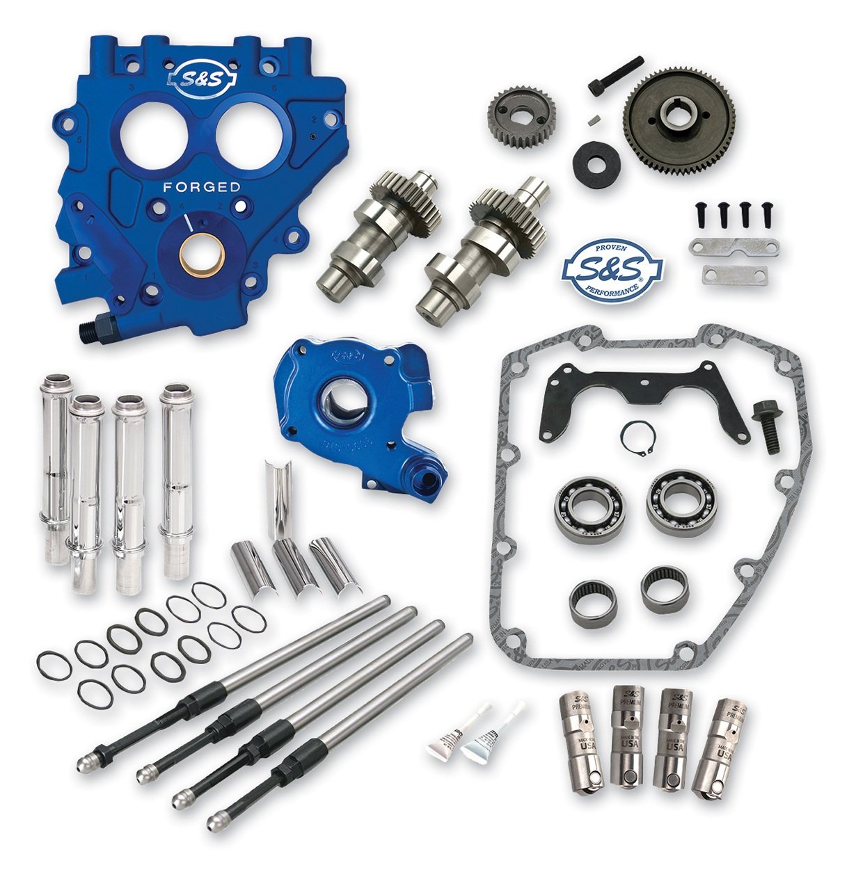 S&S Cycle 509G Standard Gear Drive Cam Chest Kit For Harley Twin Cam 1999-2006