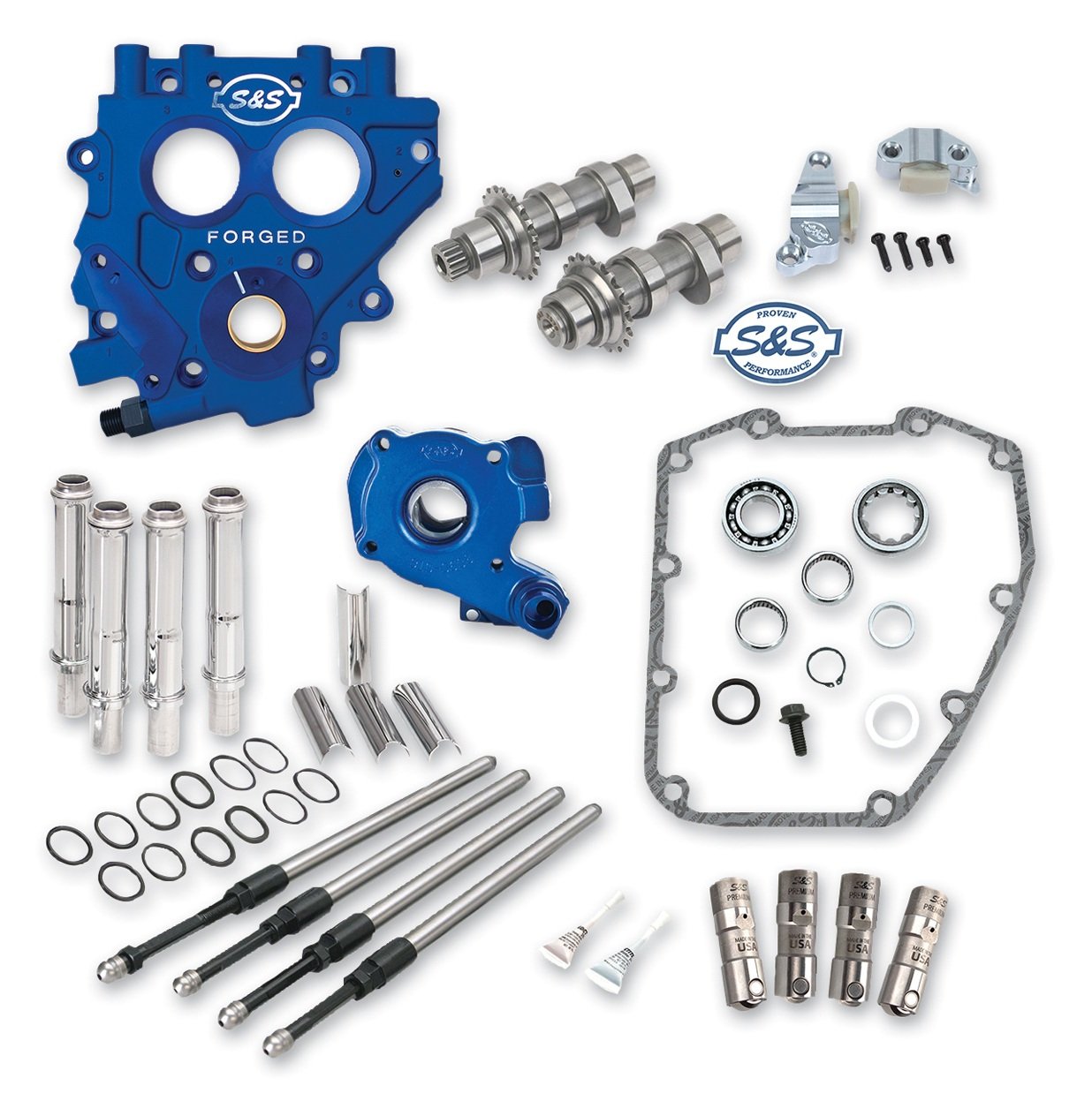 S&S Cycle 510C Standard Chain Drive Cam Chest Kit For Harley Twin Cam 1999-2006