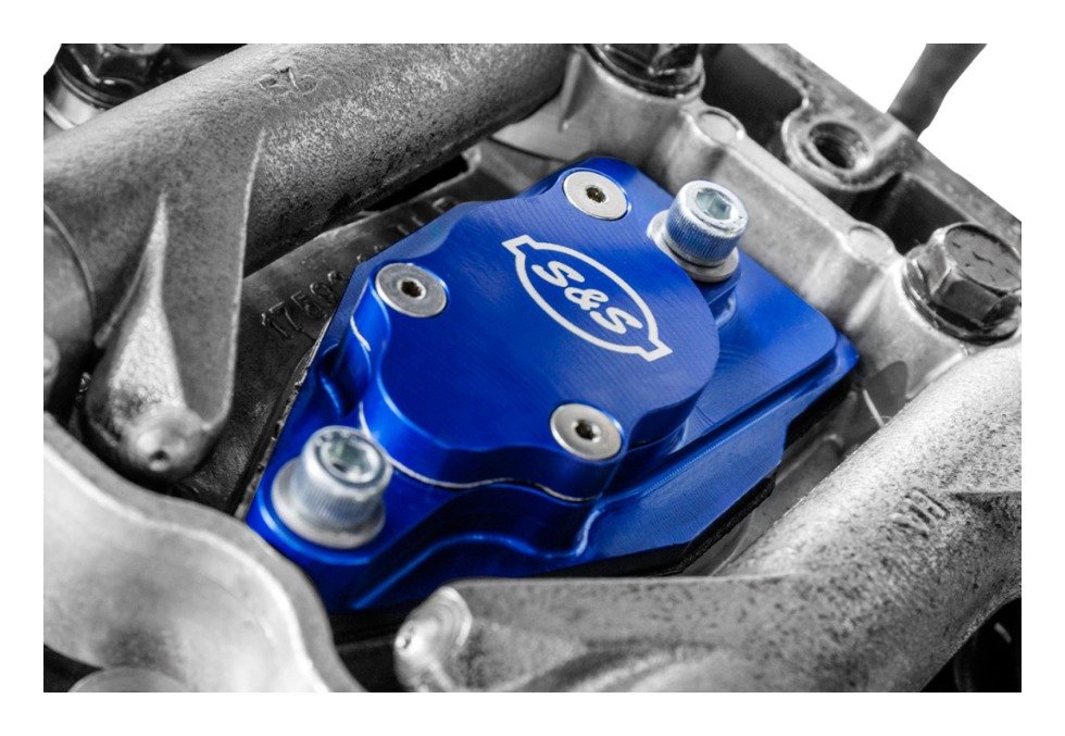 S&S Cycle Billet Head Breather Kit For Harley Twin Cam 1999-2017 - Image 2