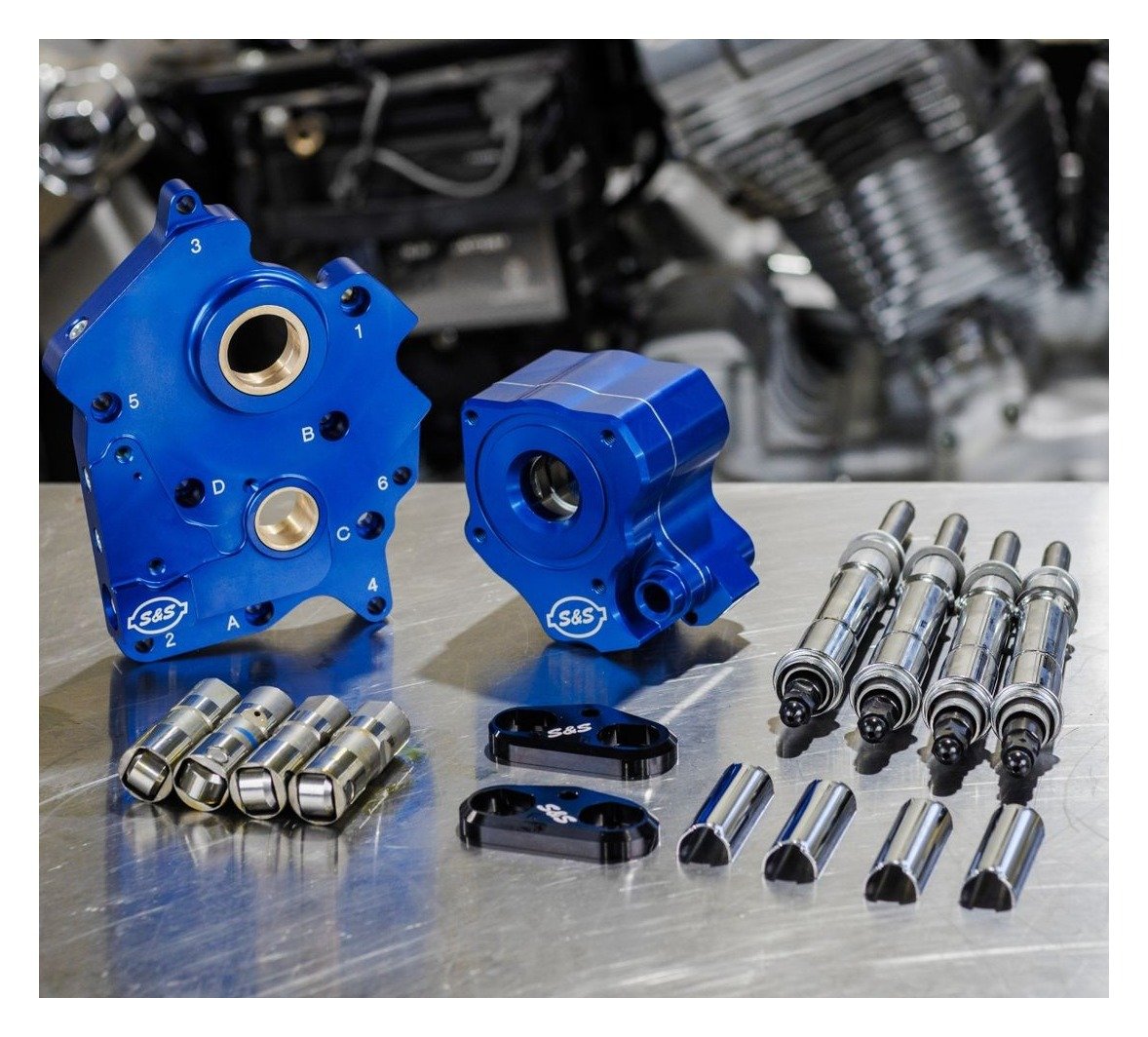 S&S Cycle Chain Drive Cam Chest Kit Without Cams For Harley - Image 3