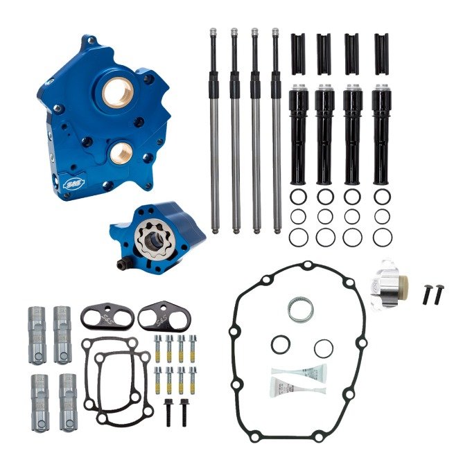 S&S Cycle Chain Drive Cam Chest Kit Without Cams For Harley