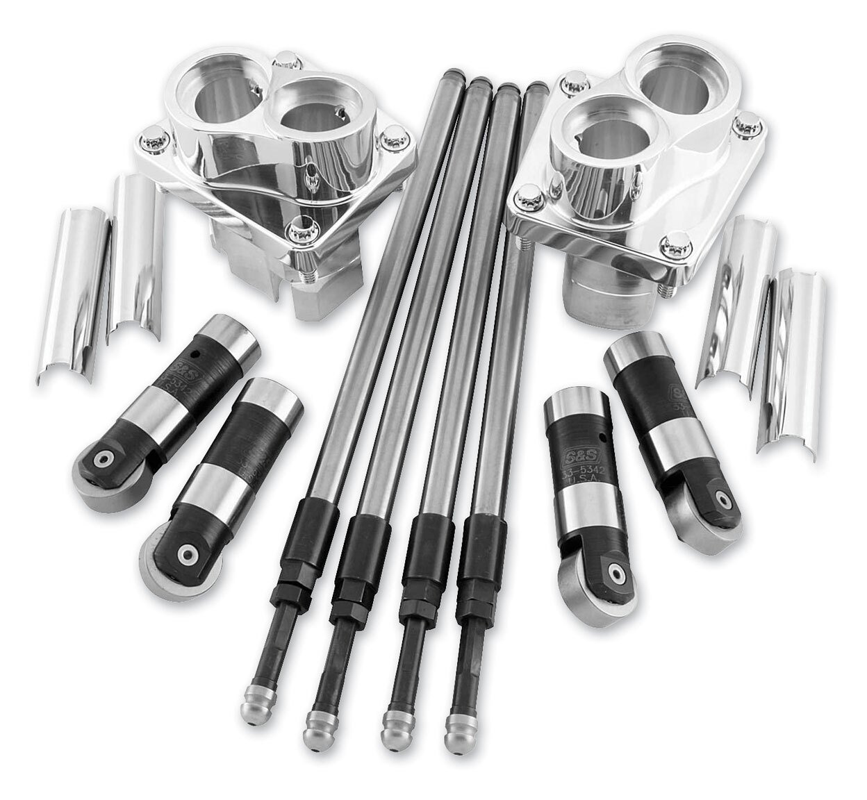 S&S Cycle Hydraulic Valve Train Conversion Kit For Harley Shovelhead 1966-1984