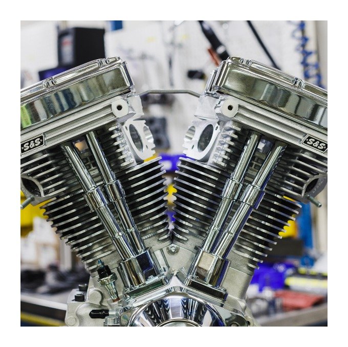 S&S Cycle V111 V Series Long Block Engine For Harley EVO 1984-2000 - Image 5
