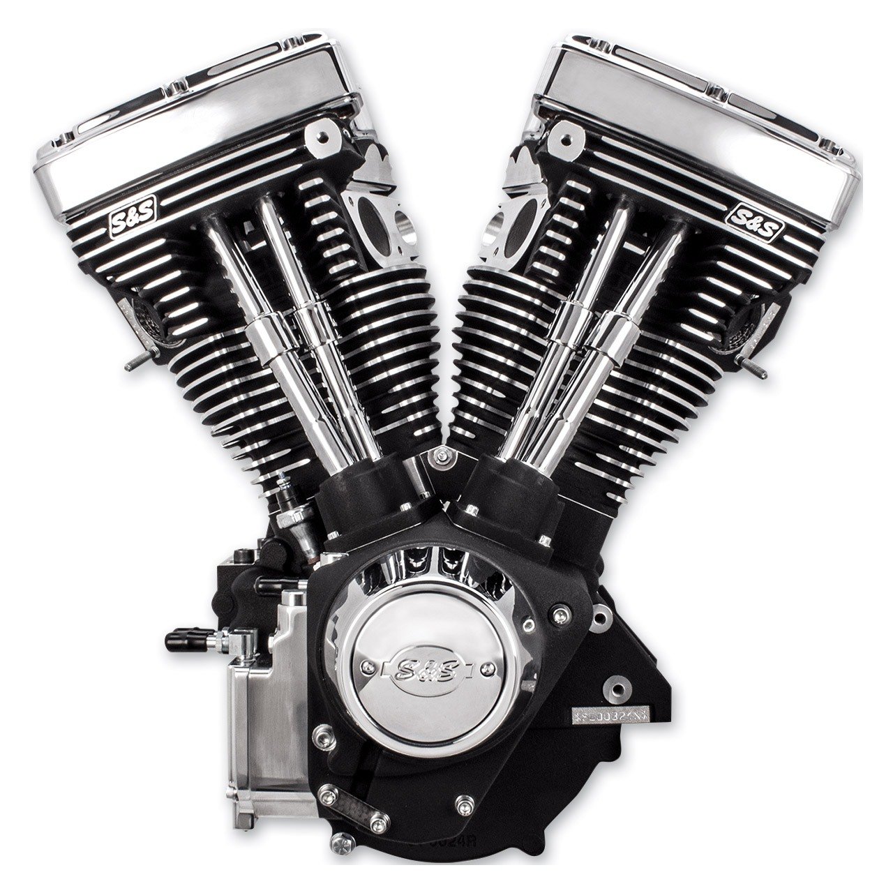 S&S Cycle V111 V Series Long Block Engine For Harley EVO 1984-2000