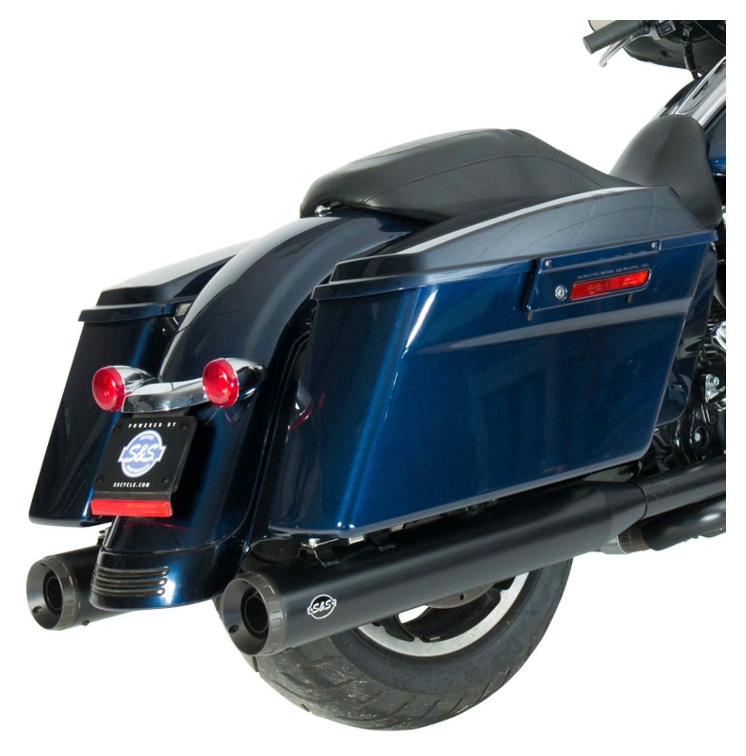 S&S Cycle Grand National Slip-On Muffler For Harley - Image 4