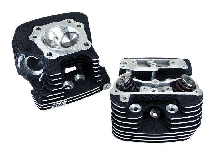 S&S Cycle Super Stock Cylinder Heads For Harley Twin Cam