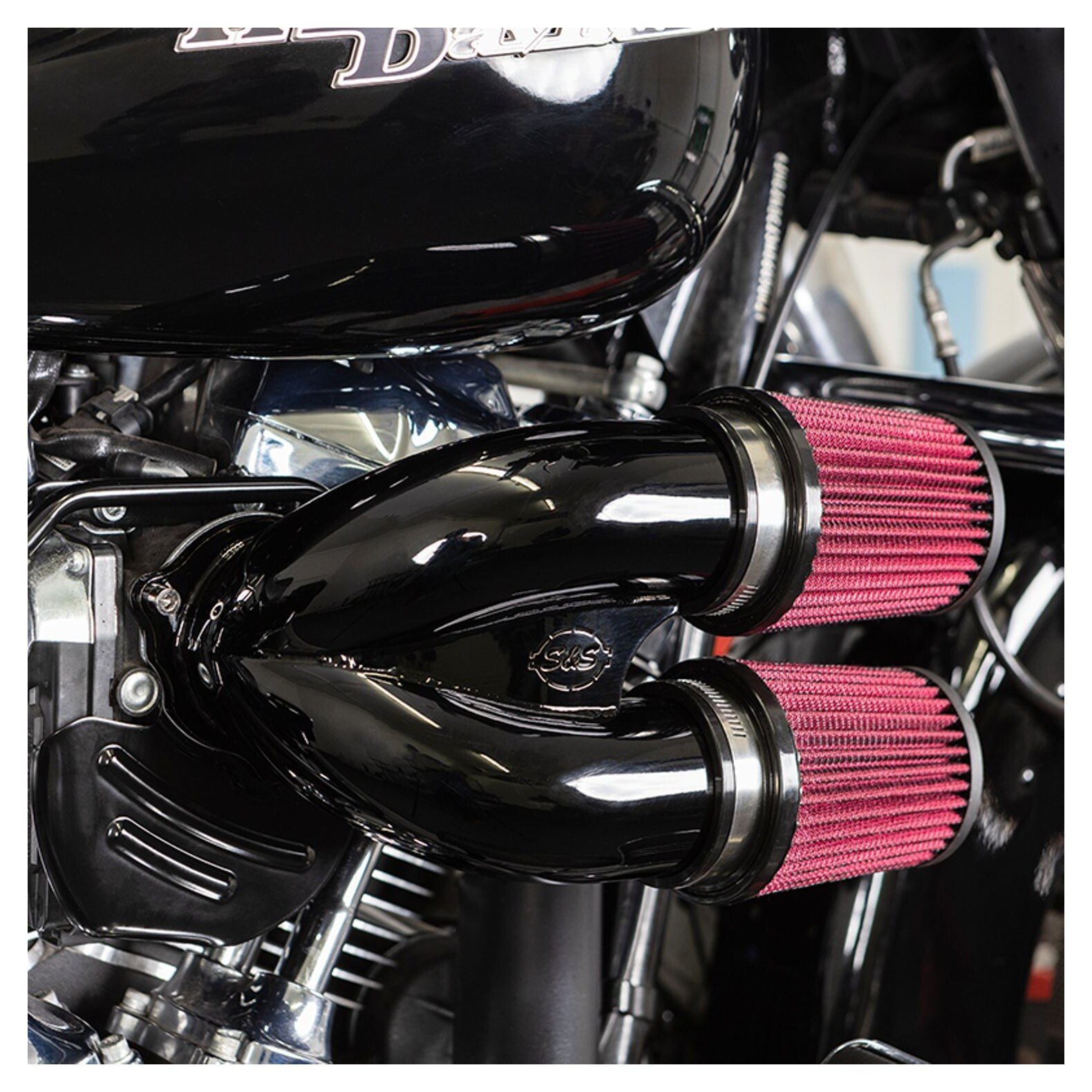 S&S Cycle Tuned Induction Air Cleaner Kit For Harley - Image 5