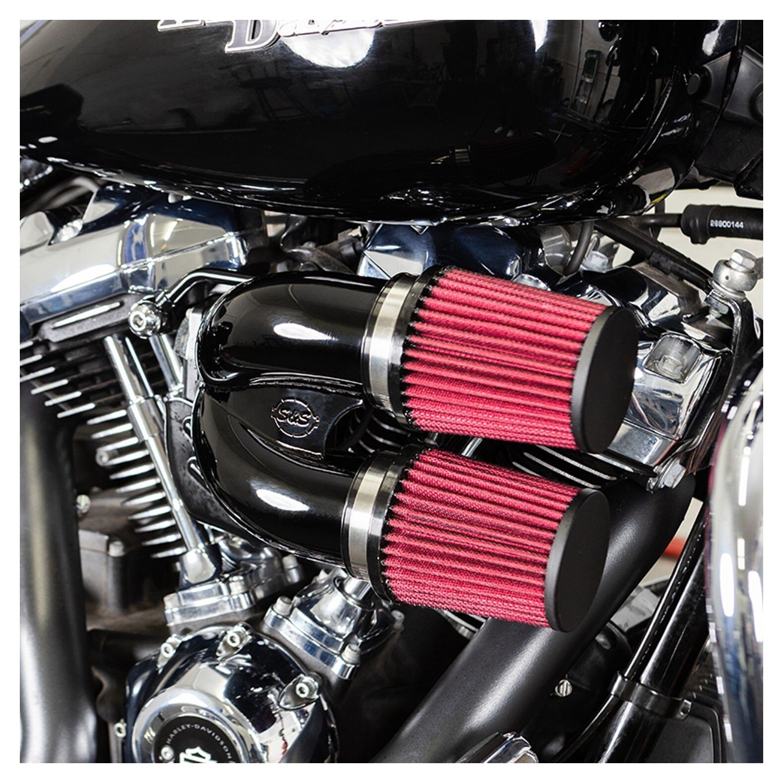 S&S Cycle Tuned Induction Air Cleaner Kit For Harley - Image 6