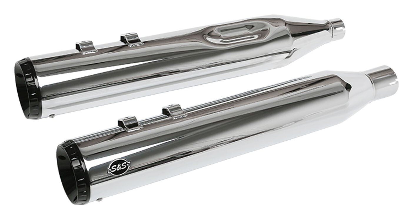S&S GNX Slip-On Mufflers For Harley Touring - Image 2