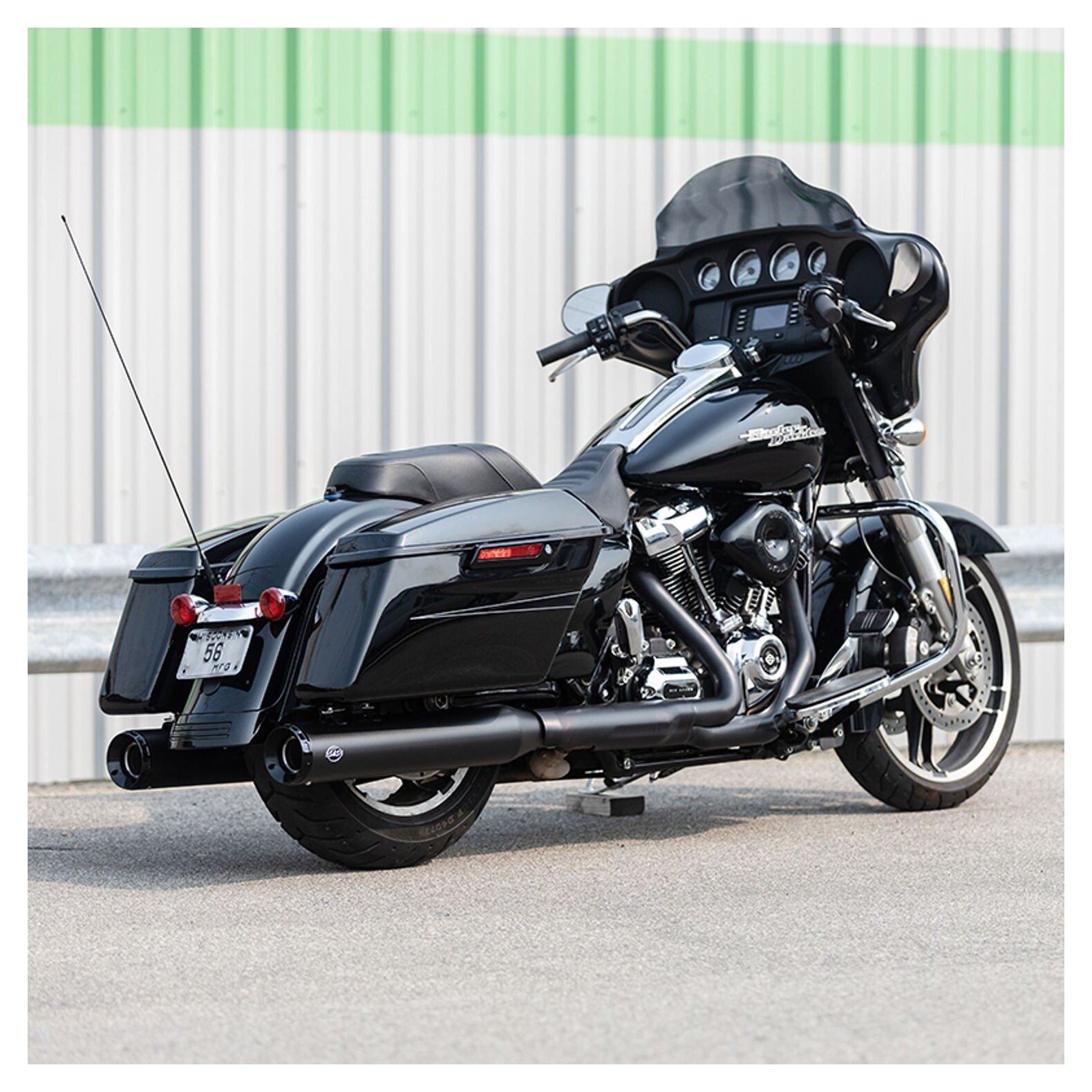 S&S GNX Slip-On Mufflers For Harley Touring - Image 5