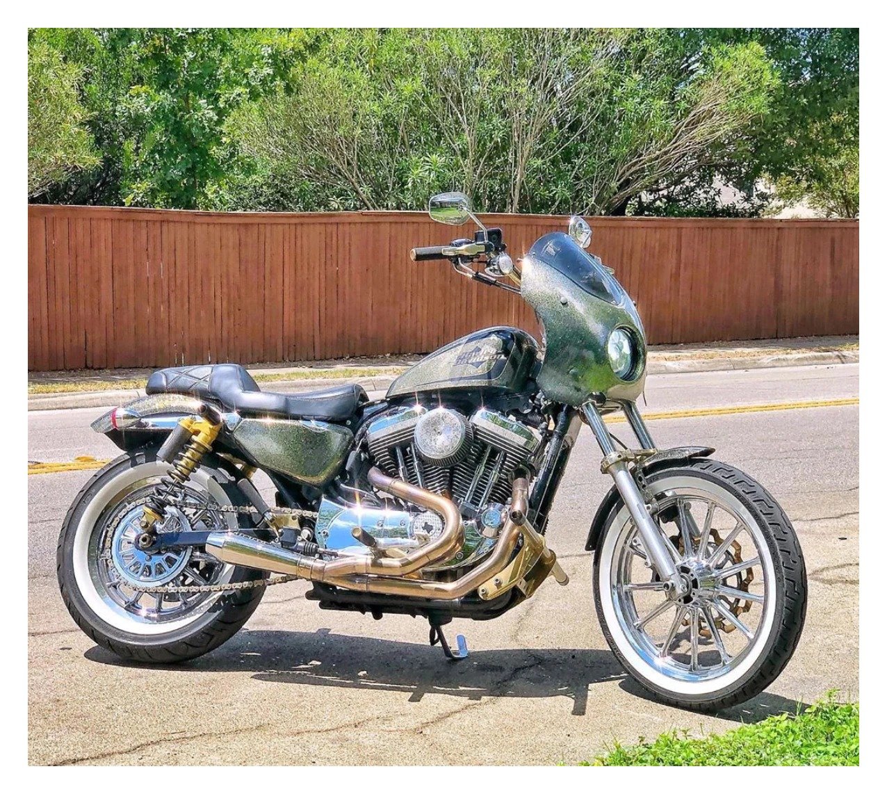Stealth Pipes Inc 2 into 1 High Performance Exhaust For Harley - Image 4