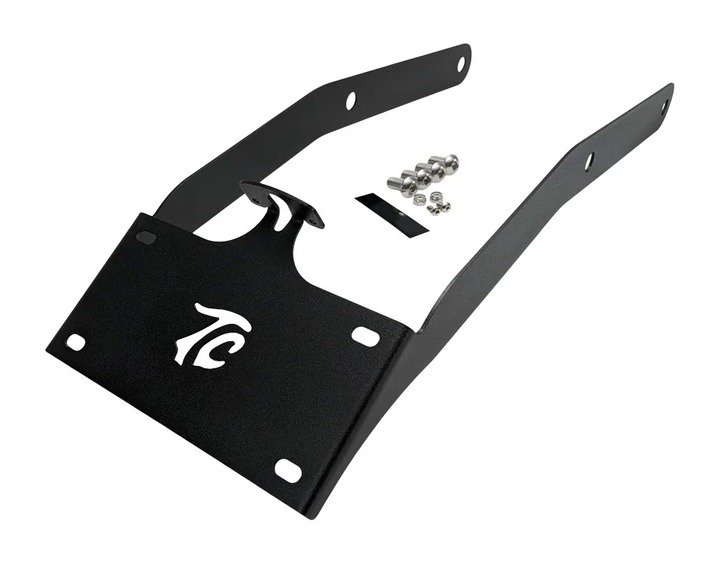 TC Bros License Plate Relocation Bracket For Harley Softail