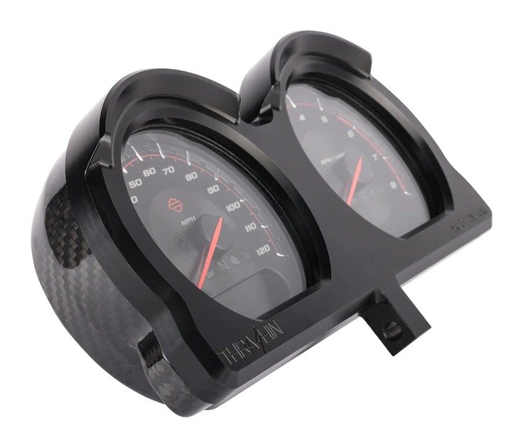 Thrashin Supply Gauge Relocation Kit For Harley Road Glide 2015-2026 - Image 3
