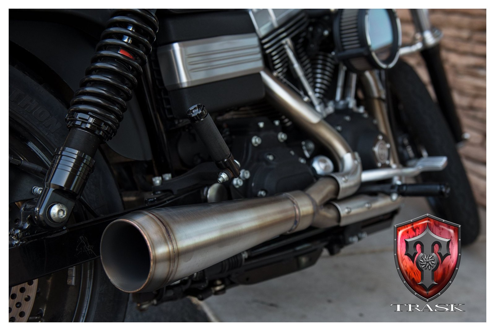 Trask Assault 2-Into-1 Exhaust For Harley - Image 5