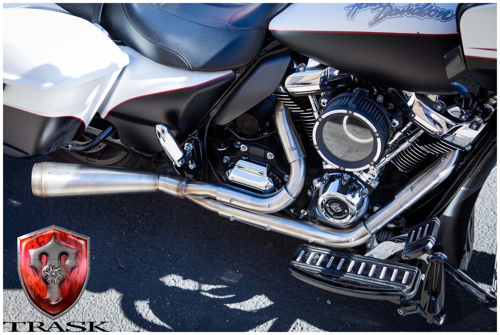 Trask Assault 2-Into-1 Exhaust For Harley - Image 4
