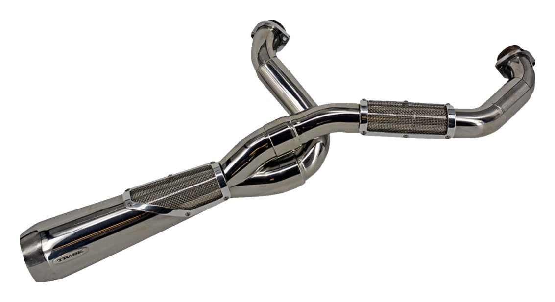Trask Big Sexy 2-Into-1 Exhaust For Harley - Image 2