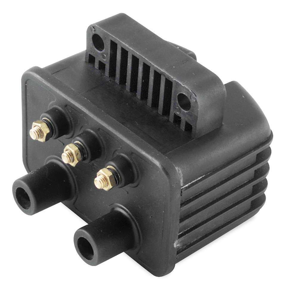 Twin Power Single Fire 3 Ohm Ignition Coil For Harley 1980-1999 - Image 2