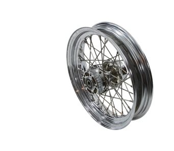 V-Twin Mfg. 16" Rear Spoke Wheel Assembly For Harley - Image 2