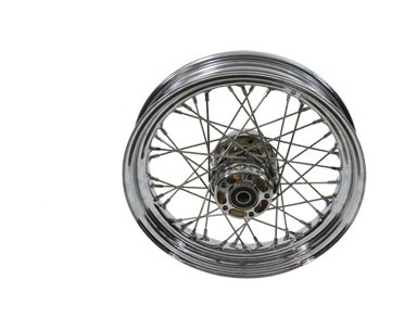 V-Twin Mfg. 16" Rear Spoke Wheel Assembly For Harley - Image 3