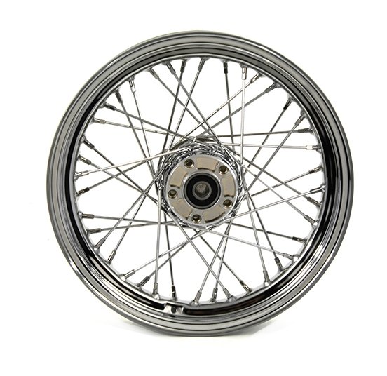 V-Twin Mfg. 16" Rear Spoke Wheel Assembly For Harley