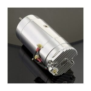 V-Twin Mfg. 2-Brush Style Chrome Generator For Harley FL XL 1941-1981