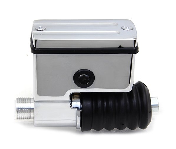 V-Twin Mfg. Chrome Rear Master Cylinder For Harley FXD 1991-2005 - Image 2