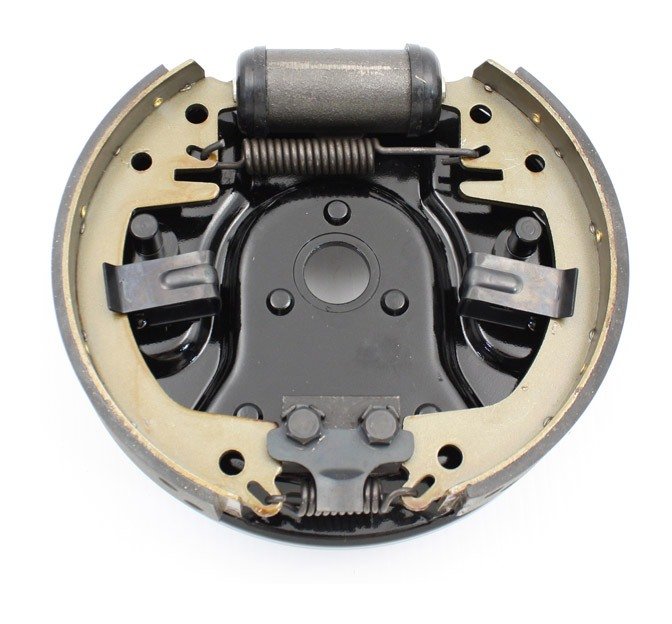 V-Twin Mfg. Rear Backing Plate Assembly For Harley FL 1958-1962 - Image 2