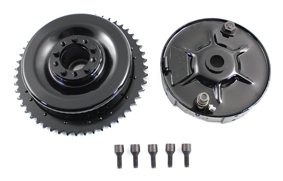V-Twin Mfg. Rear Mechanical Brake Drum Kit For Harley 1936-1957 - Image 2