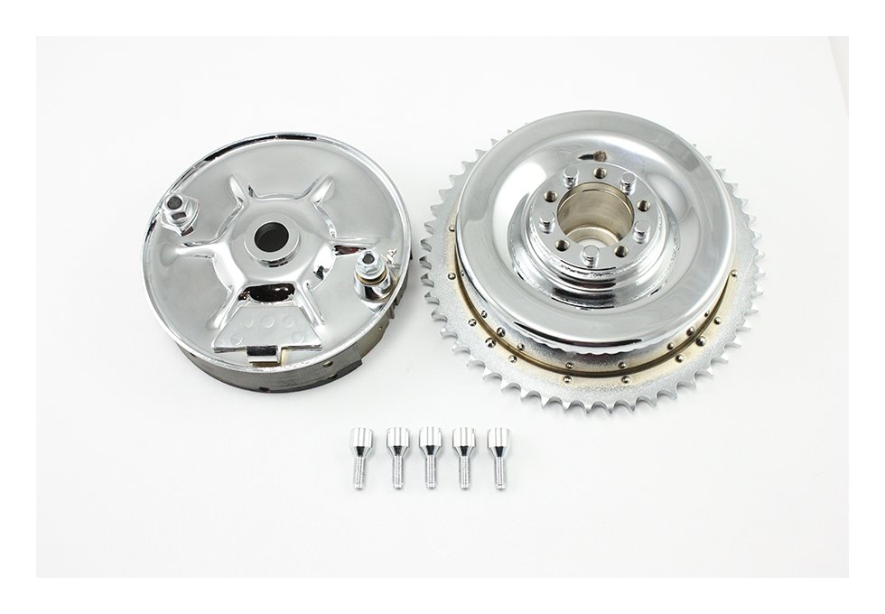 V-Twin Mfg. Rear Mechanical Brake Drum Kit For Harley 1936-1957 - Image 5