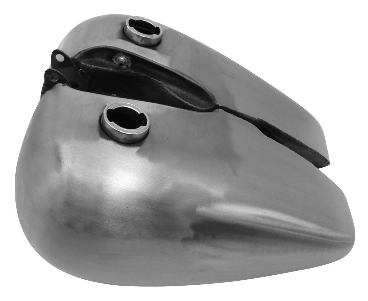 V-Twin Mfg. Replica 5.0 Bobbed Gas Tank Set For Harley FL / FX 1947-1984 - Image 3