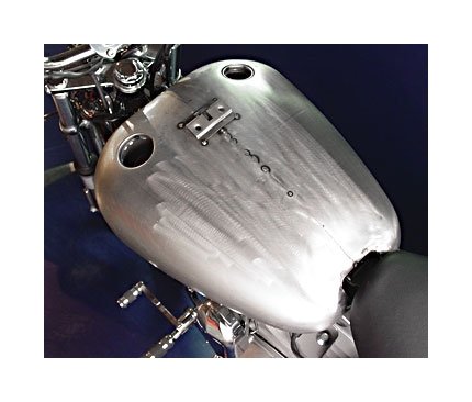 V-Twin Mfg. Reproduction Stock Type Gas Tank For Harley Softail 2000-2006