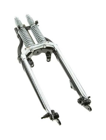 V-Twin Mfg. Springer Fork Assembly 18" Offset Spring For Harley FL / UL 1946-1948