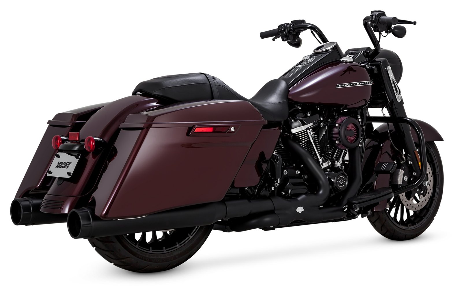 Vance & Hines 4 1/2" Torquer 450 Slip-On Mufflers For Harley - Image 6