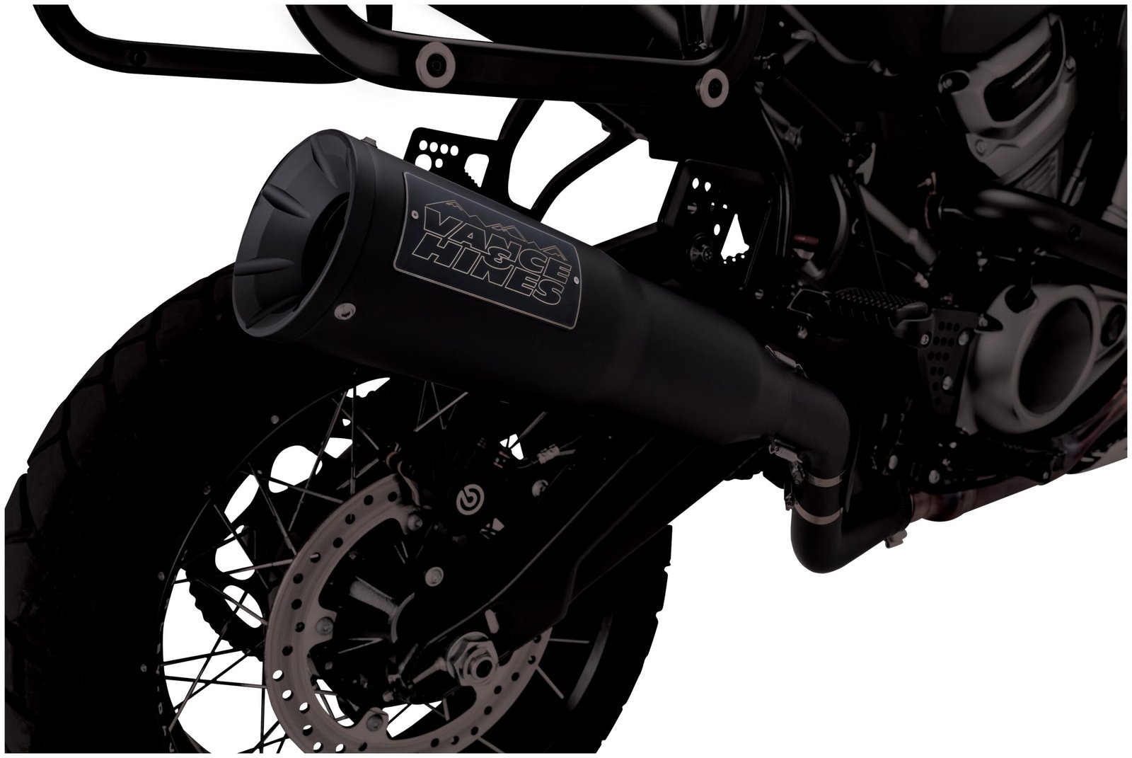 Vance & Hines Adventure Hi-Output 450 Slip-On Muffler For Harley Pan America 2021-2026