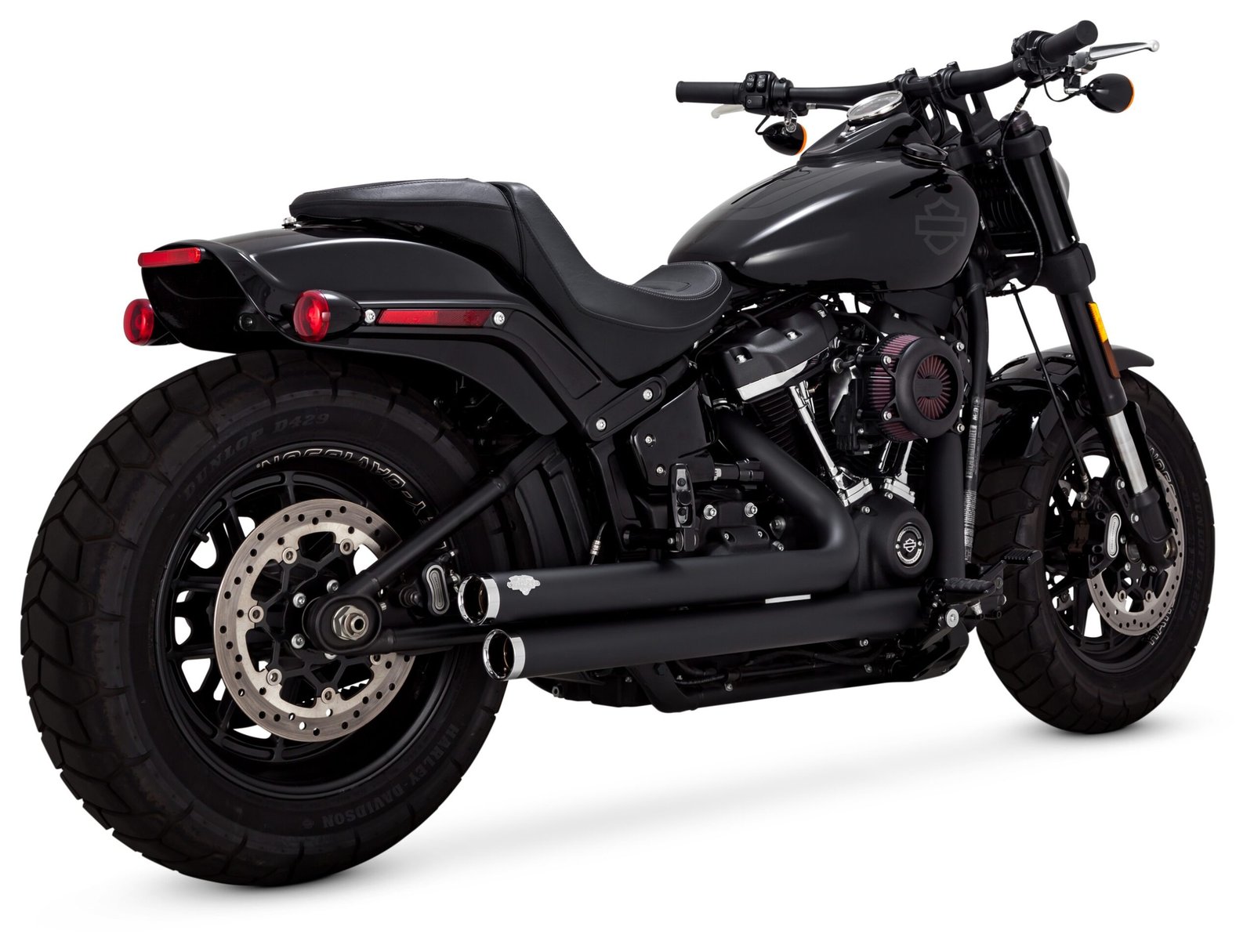 Vance & Hines PCX Big Shots Staggered Exhaust For Harley - Image 4