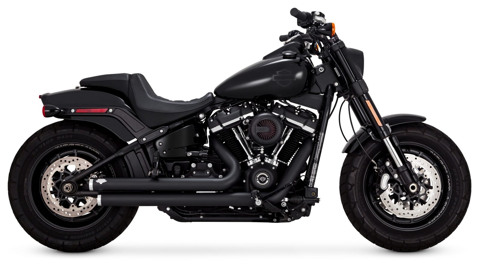 Vance & Hines PCX Big Shots Staggered Exhaust For Harley - Image 3