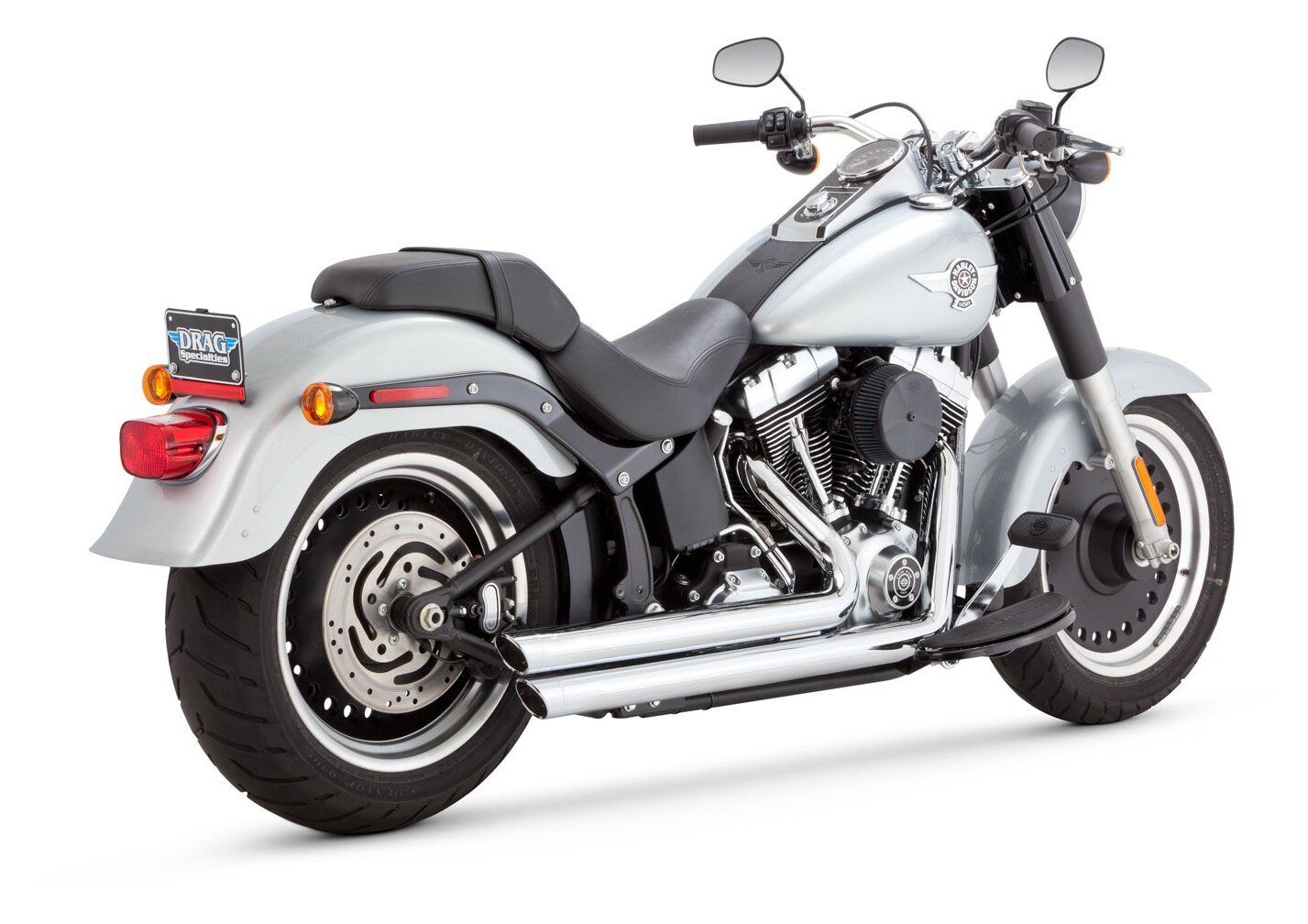 Vance & Hines PCX Big Shots Staggered Exhaust For Harley - Image 2