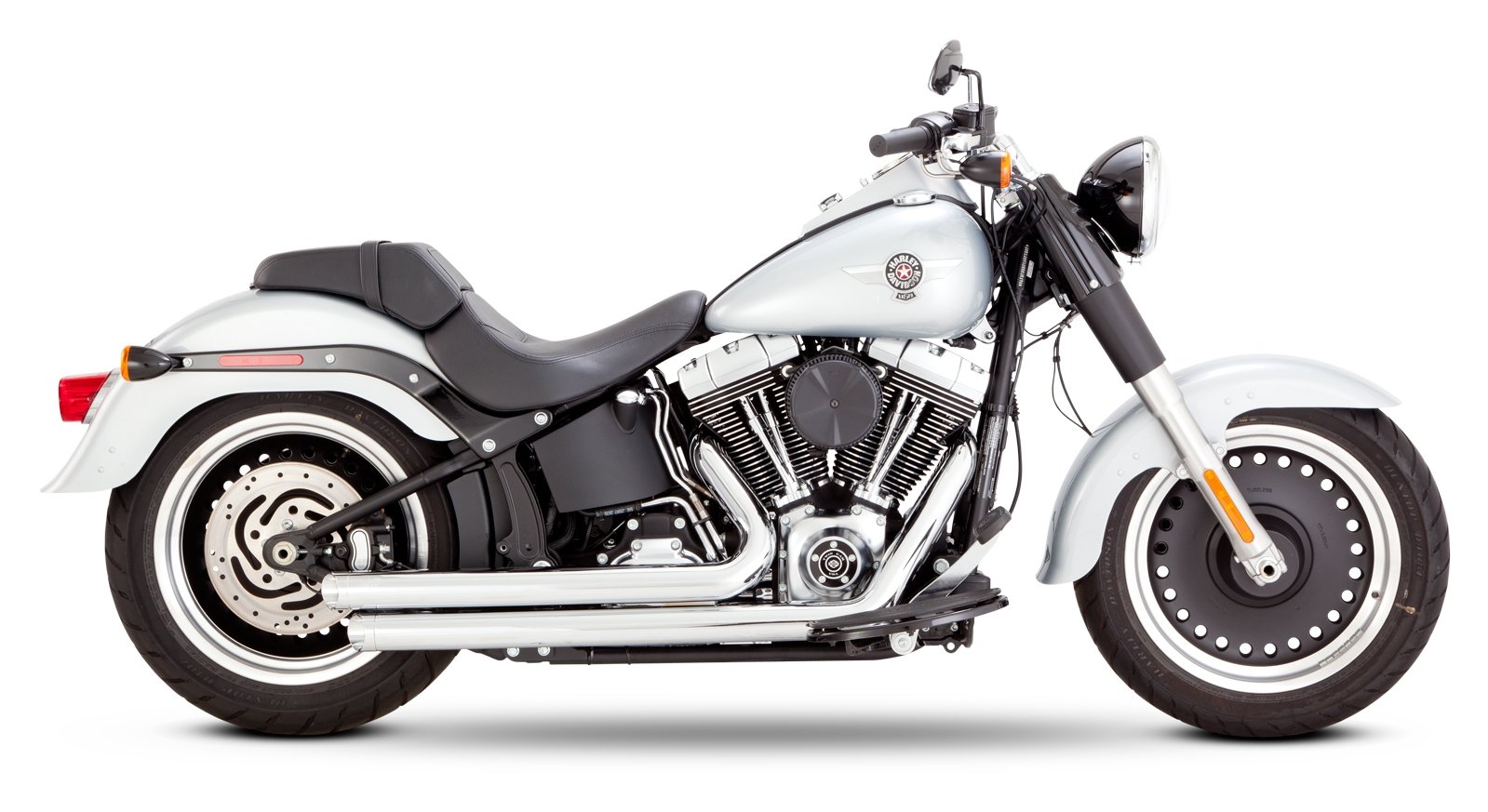 Vance & Hines PCX Big Shots Staggered Exhaust For Harley