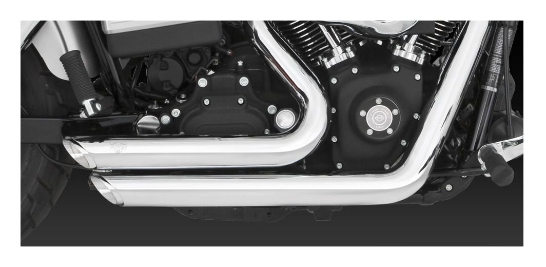 Vance & Hines PCX Shortshots Staggered Exhaust For Harley - Image 2