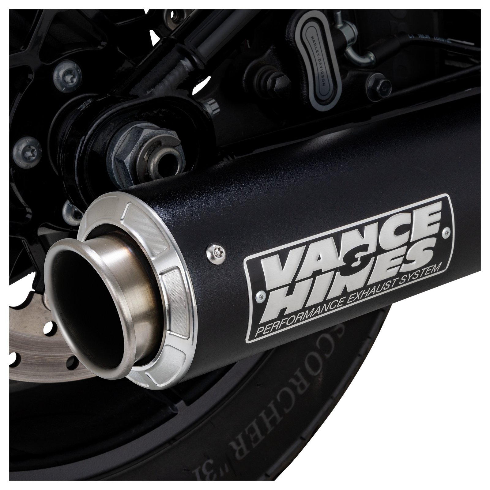 Vance & Hines Supersport Slip-On Muffler For Harley Softail 2025-2026 - Image 3